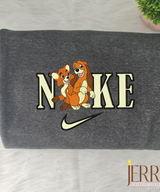 Rox et Rouky Disney Nike Embroidered Sweatshirt