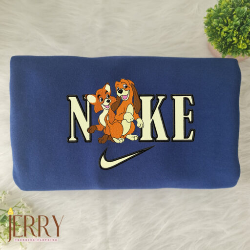 Rox et Rouky Disney Nike Embroidered Sweatshirt