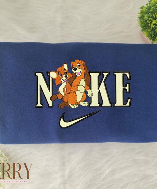 Rox et Rouky Disney Nike Embroidered Sweatshirt