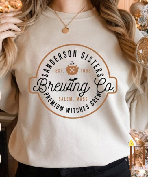 Sanderson Sister Brewing Co Sweatshirt, Halloween Sweatshirt ,Halloween Witches, Sanderson Sisters Sweatshirt, Brewing Co. Sweatshirt