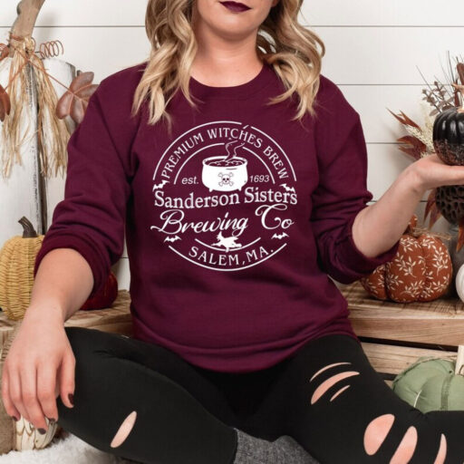 Sanderson Sister Brewing Co Sweatshirt, Sanderson Sisters Sweatshirt, Sanderson Sister Shirt, Halloween Shirt, Sanderson Sweatshirt