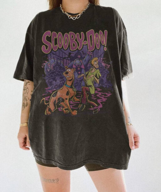 Scooby doo shirt, Halloween Scooby doo, disneyland shirt, retro scary Scooby doo, Halloween Shirt, scooby doo trick or treat, scooby doo