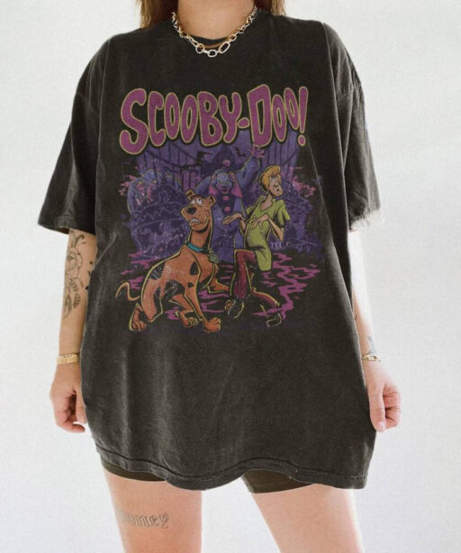 Scooby doo shirt, Halloween Scooby doo, disneyland shirt, retro scary Scooby doo, Halloween Shirt, scooby doo trick or treat, scooby doo