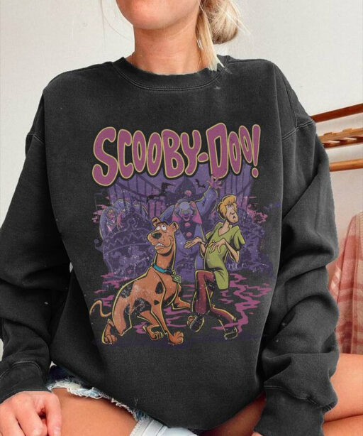 Scooby doo shirt, Halloween Scooby doo, disneyland shirt, retro scary Scooby doo, Halloween Shirt, scooby doo trick or treat, scooby doo