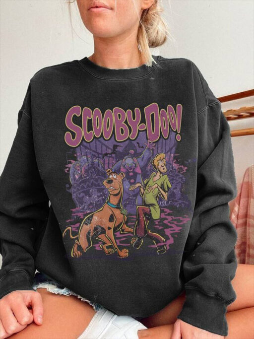 Scooby doo shirt, Halloween Scooby doo, disneyland shirt, retro scary Scooby doo, Halloween Shirt, scooby doo trick or treat, scooby doo