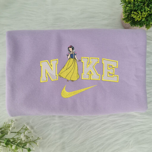 Snow White and Prince Charmings Disney Nike Embroidered Sweatshirts