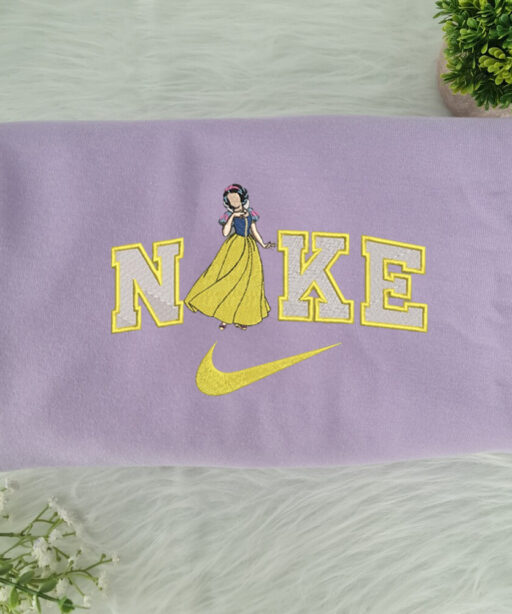 Snow White and Prince Charmings Disney Nike Embroidered Sweatshirts