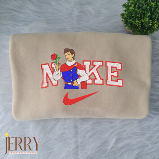 Snow White And Princess Disney Nike Embroidered Sweatshirts