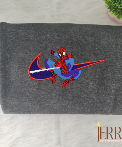 Spiderman Nike Embroidered Sweatshirt