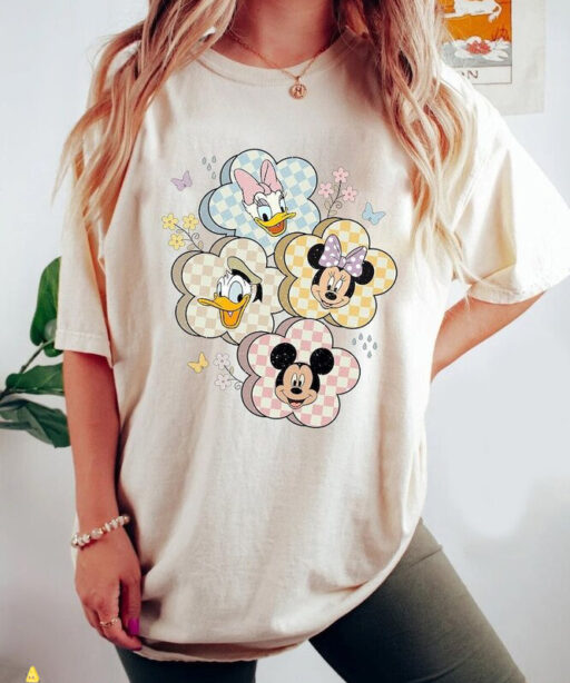 Spring Mouse Friends Shirt, Mickey Mouse Shirt, Mickey Minnie Donal Daisy Toddler Shirts, Disney Matching Tee, Disneyland Family Shirts