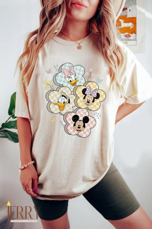 Spring Mouse Friends Shirt, Mickey Mouse Shirt, Mickey Minnie Donal Daisy Toddler Shirts, Disney Matching Tee, Disneyland Family Shirts