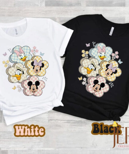 Spring Mouse Friends Shirt, Mickey Mouse Shirt, Mickey Minnie Donal Daisy Toddler Shirts, Disney Matching Tee, Disneyland Family Shirts