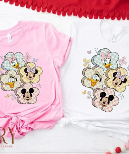 Spring Mouse Friends Shirt, Mickey Mouse Shirt, Mickey Minnie Donal Daisy Toddler Shirts, Disney Matching Tee, Disneyland Family Shirts