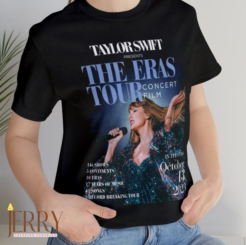 Taylor Swift Presents The Eras Tour Concert Film Shirt