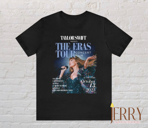 Taylor Swift Presents The Eras Tour Concert Film Shirt