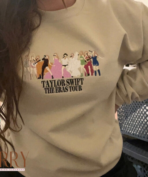 The Eras Tour Taylor Swift Embroidered Sweatshirt