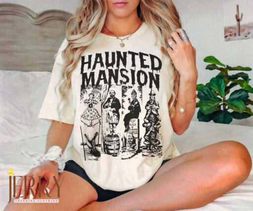 The Haunted Mansion Comfort Colors Shirt, Disney Halloween Shirt, Haunted Mansion Shirt, Halloween Matching, Haunted Mansion 1969