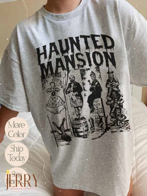 The Haunted Mansion Comfort Colors Shirt, Disney Halloween Shirt, Haunted Mansion Shirt, Halloween Matching, Haunted Mansion 1969