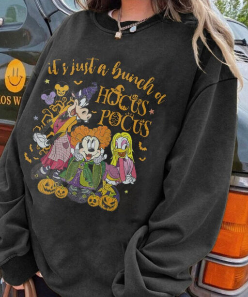 The Haunted Mansion shirt, Mickey and friend Hocus Pocus, Disney Witches shirt, It's Just A Bunch Of Hocus Pocus, Disney Sanderson Sisters