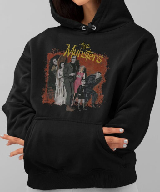 The Munsters Family shirt, Gothic Addams Family Frankenstein, Addams family, The Munster Tv Series, Frankenstein, Horror Movie Shirts