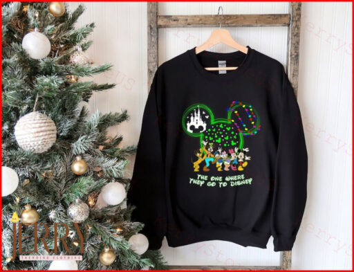 The One Where They Go To Disney Christmas Shirt, Disney Christmas shirt, Mickey And Friend Christmas Shirt, Disney Friends Shirt