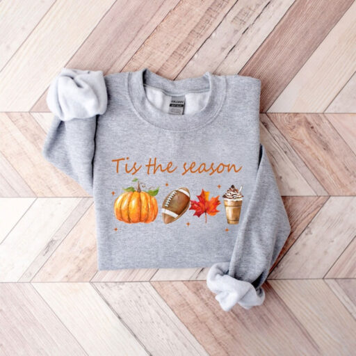 Tis The Season, Fall Coffee Shirt, Hot Coffee Shirt, Coffee Lovers Shirt, Fall Shirt, Pumpkin Latte Drink, Thanksgiving, Pumpkin Spice Shirt