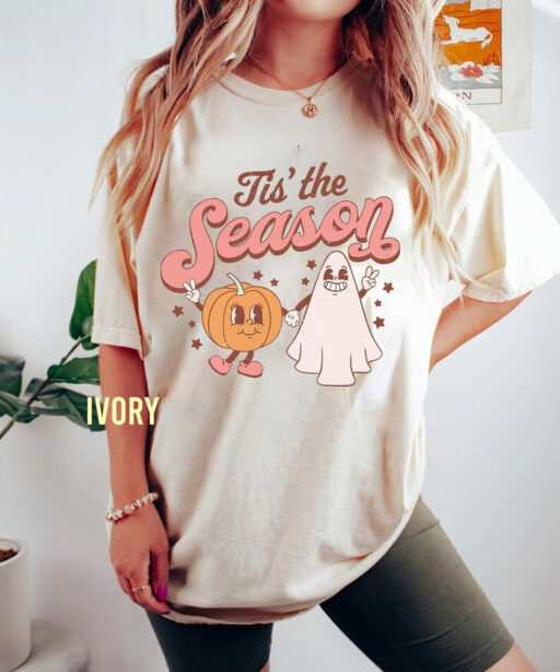 Tis The Season Halloween Sweatshirt, Spooky Season Shirt