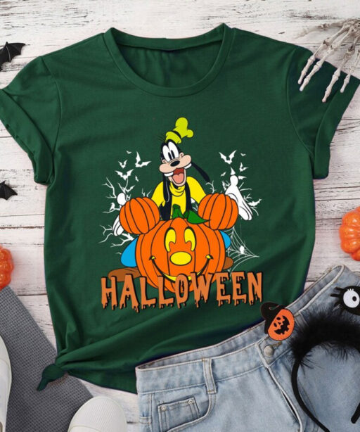 Vintage Disney Mickey and Friends Halloween Team Shirt, Disney Halloween Shirt Retro, WDW Magic Kingdom Shirt, Halloween Matching Shirt