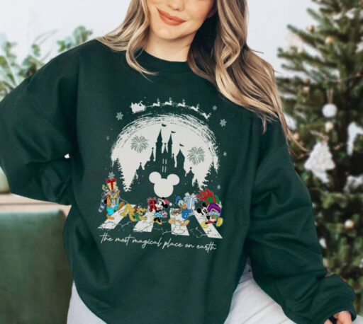 Vintage Disney Christmas Shirt, Mickey's Very Merry Christmas Party Shirt, Magic Kingdom Christmas Shirt, Mickey And Friends Christmas Shirt
