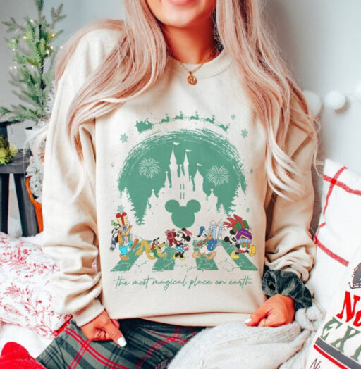 Vintage Disney Christmas Shirt, Mickey's Very Merry Christmas Party Shirt, Magic Kingdom Christmas Shirt, Mickey And Friends Christmas Shirt