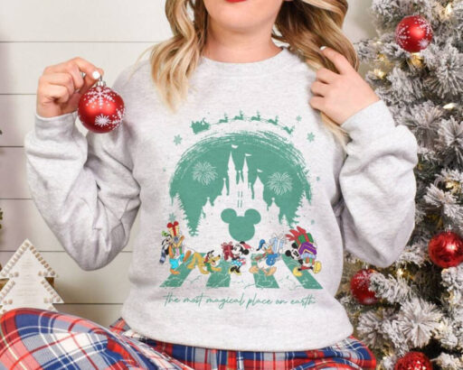 Vintage Disney Christmas Shirt, Mickey's Very Merry Christmas Party Shirt, Magic Kingdom Christmas Shirt, Mickey And Friends Christmas Shirt