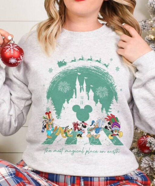 Vintage Disney Christmas Shirt, Mickey's Very Merry Christmas Party Shirt, Magic Kingdom Christmas Shirt, Mickey And Friends Christmas Shirt