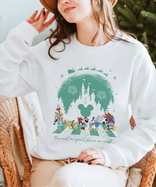 Vintage Disney Christmas Shirt, Mickey's Very Merry Christmas Party Shirt, Magic Kingdom Christmas Shirt, Mickey And Friends Christmas Shirt