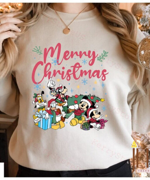 Vintage Disney Christmas Shirts, Mickey's Very Merry Christmas Party Shirt, Magic Kingdom Christmas Shirt, Disney Christmas Holiday Shirt