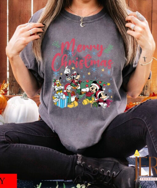 Vintage Disney Christmas Shirts, Mickey's Very Merry Christmas Party Shirt, Magic Kingdom Christmas Shirt, Disney Christmas Holiday Shirt