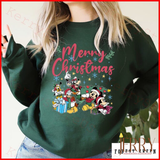 Vintage Disney Christmas Shirts, Mickey's Very Merry Christmas Party Shirt, Magic Kingdom Christmas Shirt, Disney Christmas Holiday Shirt