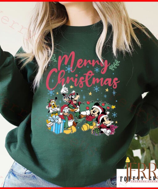 Vintage Disney Christmas Shirts, Mickey's Very Merry Christmas Party Shirt, Magic Kingdom Christmas Shirt, Disney Christmas Holiday Shirt