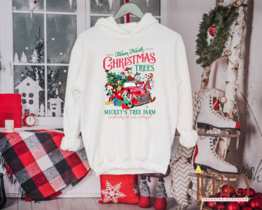 Vintage Disney Farm Fresh Christmas Shirt, Mickey And Friends Shirt, Disney Family Christmas Shirt, Christmas Disney Family, Christmas Gifts