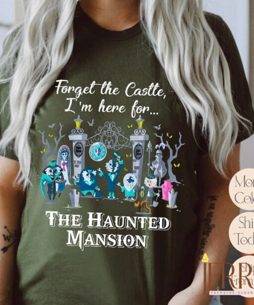 Vintage Disneyland Haunted Mansion Shirt, Foolish Mortals Shirt, 999 Haunts Shirt, Ezra Phineas and Gus Shirts, I'm Here for Haunted Mansion