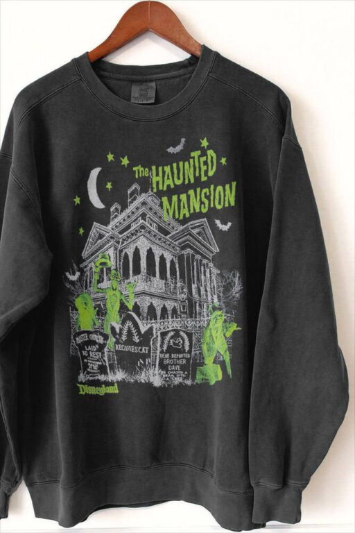 Vintage Disneyland Haunted Mansion Shirt, retro haunted maison, Stretching Room Shirt, halloween haunted mansion,haunted disney,Horror Movie