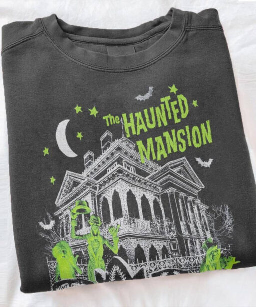 Vintage Disneyland Haunted Mansion Shirt, retro haunted maison, Stretching Room Shirt, halloween haunted mansion,haunted disney,Horror Movie