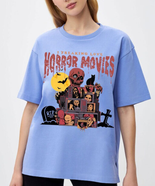 Vintage Halloween Horror nights Universal Studios shirt, Horror characters Television Halloween shirt, Scary movie Tee, Halloween trip