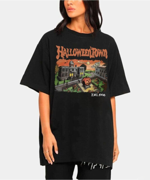 Vintage Halloween Town Est 1998 Sweatshirt, Halloweentown University Sweatshirt, Pumpkin Halloweentown Shirt, Halloween Party Gift Halloween