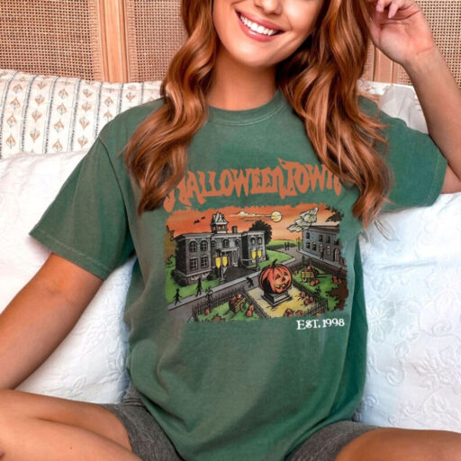 Vintage Halloween Town Est 1998 Sweatshirt, Halloweentown University Sweatshirt, Pumpkin Halloweentown Shirt, Halloween Party Gift Halloween