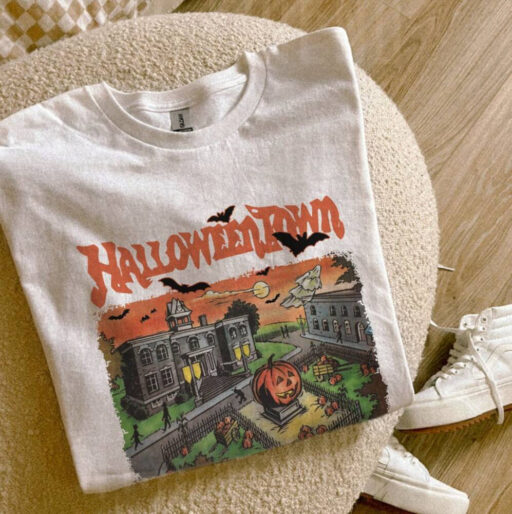 Vintage Halloweentown Shirt, halloween university, 13th Of friday, Horror Movie Killers, Pumpkin Halloweentown, Halloweentown 1998 shirt