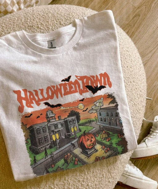 Vintage Halloweentown Shirt, halloween university, 13th Of friday, Horror Movie Killers, Pumpkin Halloweentown, Halloweentown 1998 shirt