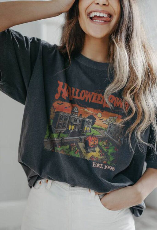 Vintage Halloweentown Shirt, halloween university, 13th Of friday, Horror Movie Killers, Pumpkin Halloweentown, Halloweentown 1998 shirt