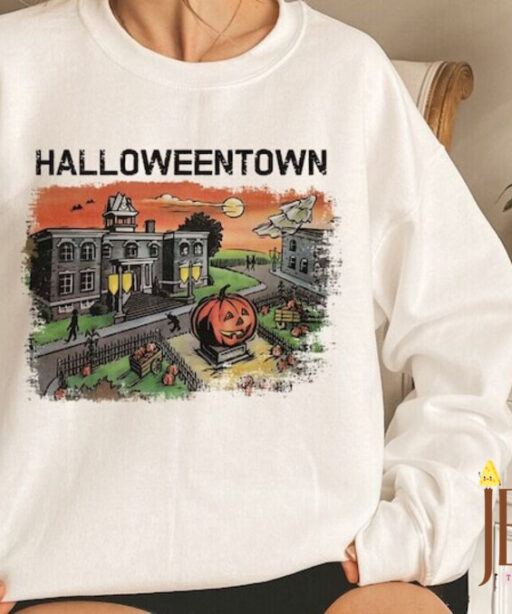 Vintage Halloweentown Sweatshirt, Halloweentown Sweatshirt, Fall Sweatshirt, Halloween Sweatshirt, Halloweentown University Sweater