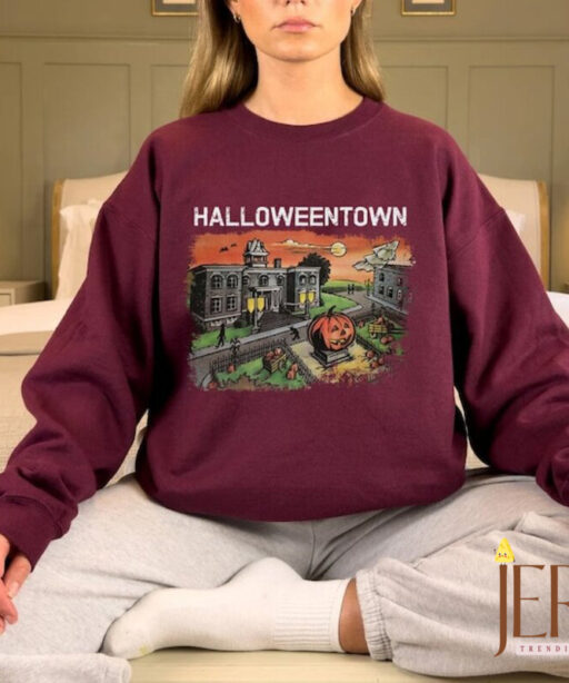 Vintage Halloweentown Sweatshirt, Halloweentown Sweatshirt, Fall Sweatshirt, Halloween Sweatshirt, Halloweentown University Sweater