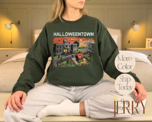 Vintage Halloweentown Sweatshirt, Halloweentown Sweatshirt, Fall Sweatshirt, Halloween Sweatshirt, Halloweentown University Sweater